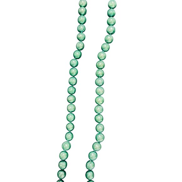 Honora Single Strand Aqua Blue/Green Cultured Pearl Necklace (6293) - Picture 4 of 6